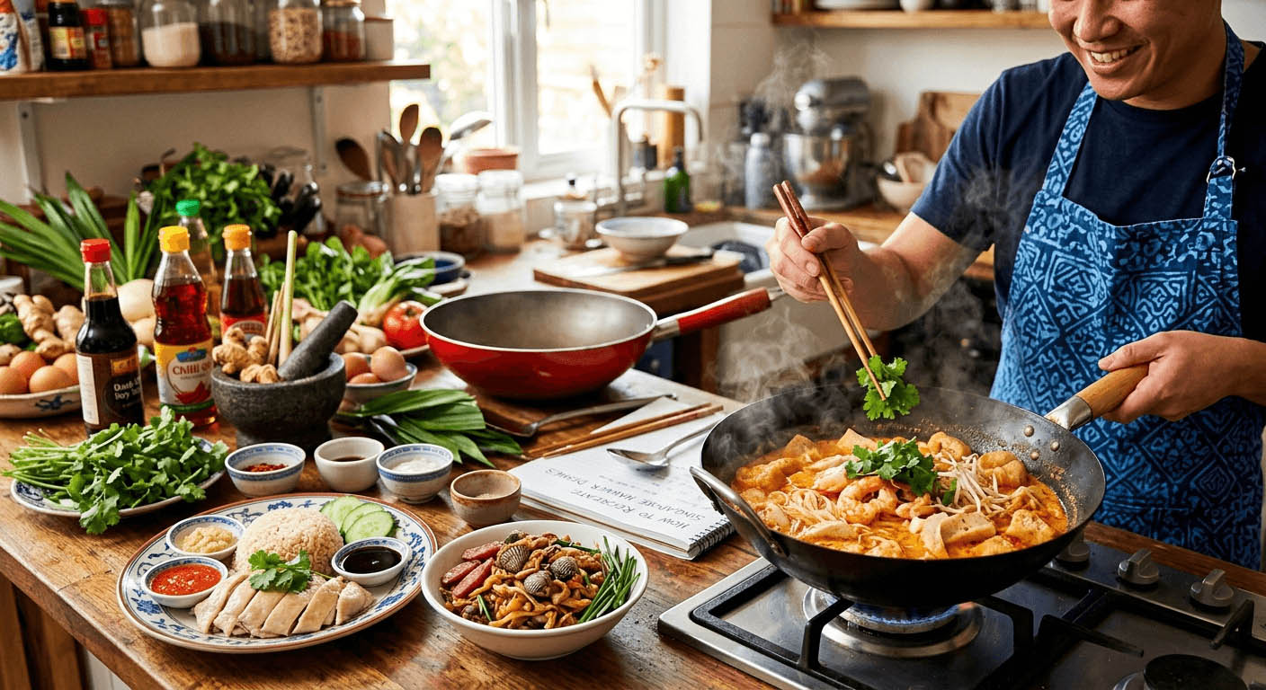 How to Recreate Singapore's Hawker Dishes in Your Own Kitchen